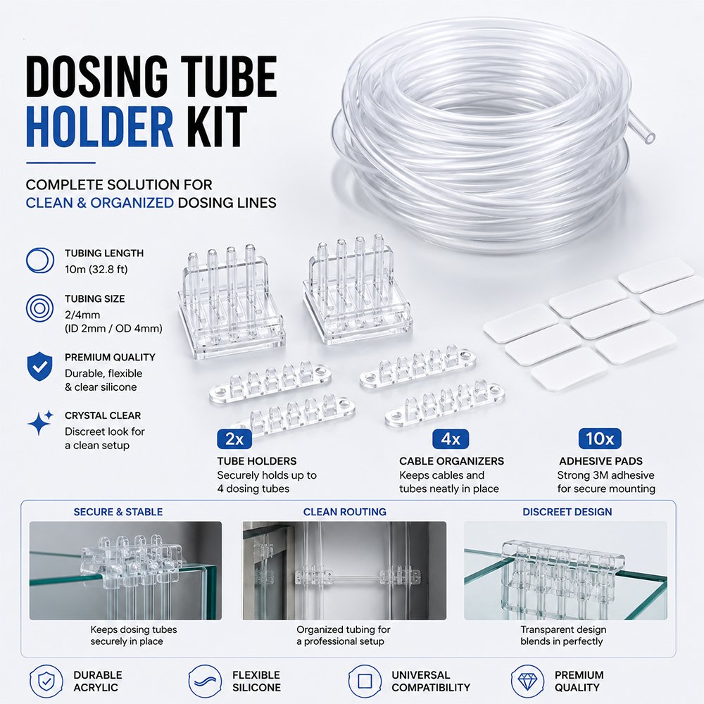Dosing Tube Holder Kit components