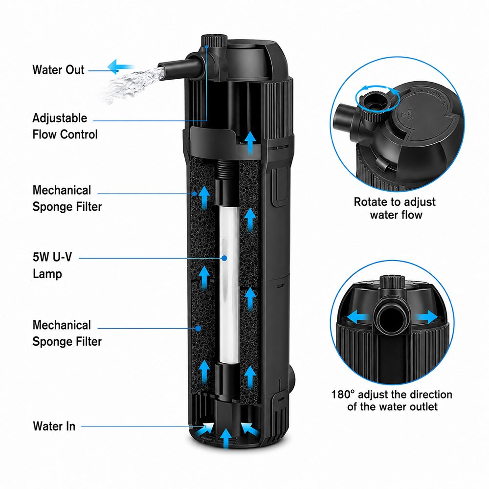 LGND Eclipse UV 500 water cycle diagram