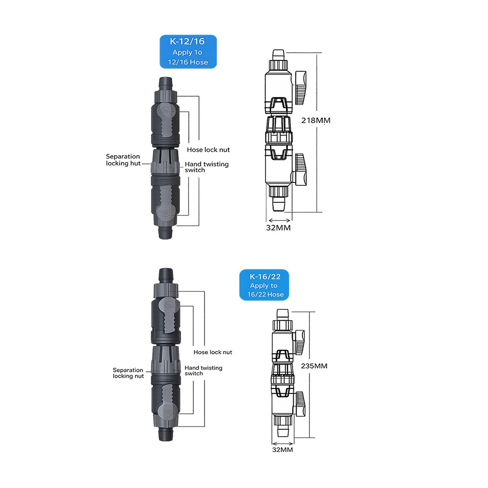 Legend Double Tap Hose Connector technical image