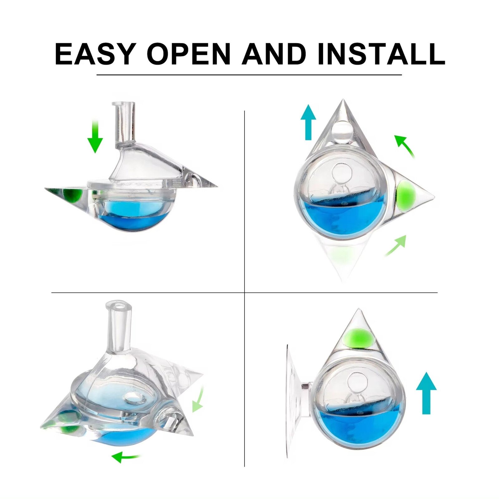 Filling a CO₂ Drop Checker